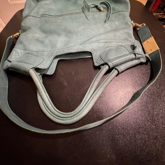 Foley + Corinna Teal Shoulder/crossbody leather Bag - Picture 8 of 13